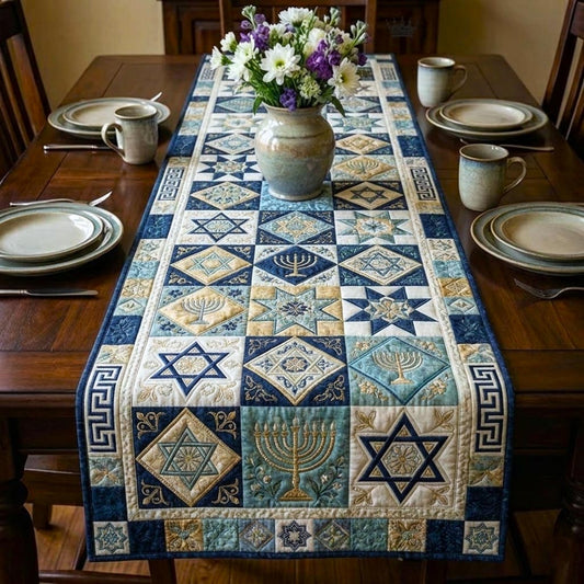 Jewish Heritage Quilted Table Runner GFTOMA10698