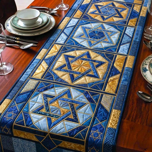 Jewish Heritage Quilted Table Runner GFTOMA10700