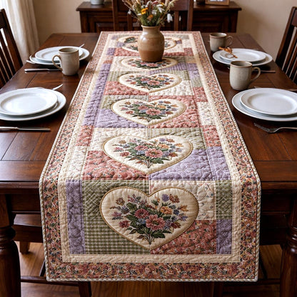 Patchwork Bloom Quilted Table Runner GFTOMA10790C1