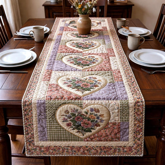 Patchwork Bloom Quilted Table Runner GFTOMA10790C1