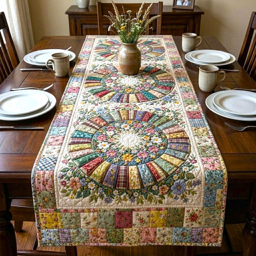 Wildflower Books Quilted Table Runner GFTOMA10792C1