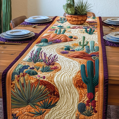 Blooming Cactus Quilted Table Runner GFTOMA1086