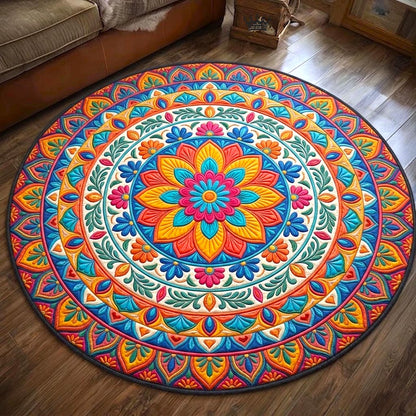 Cinco Fiesta Quilted Round Mat GFTOMA10898