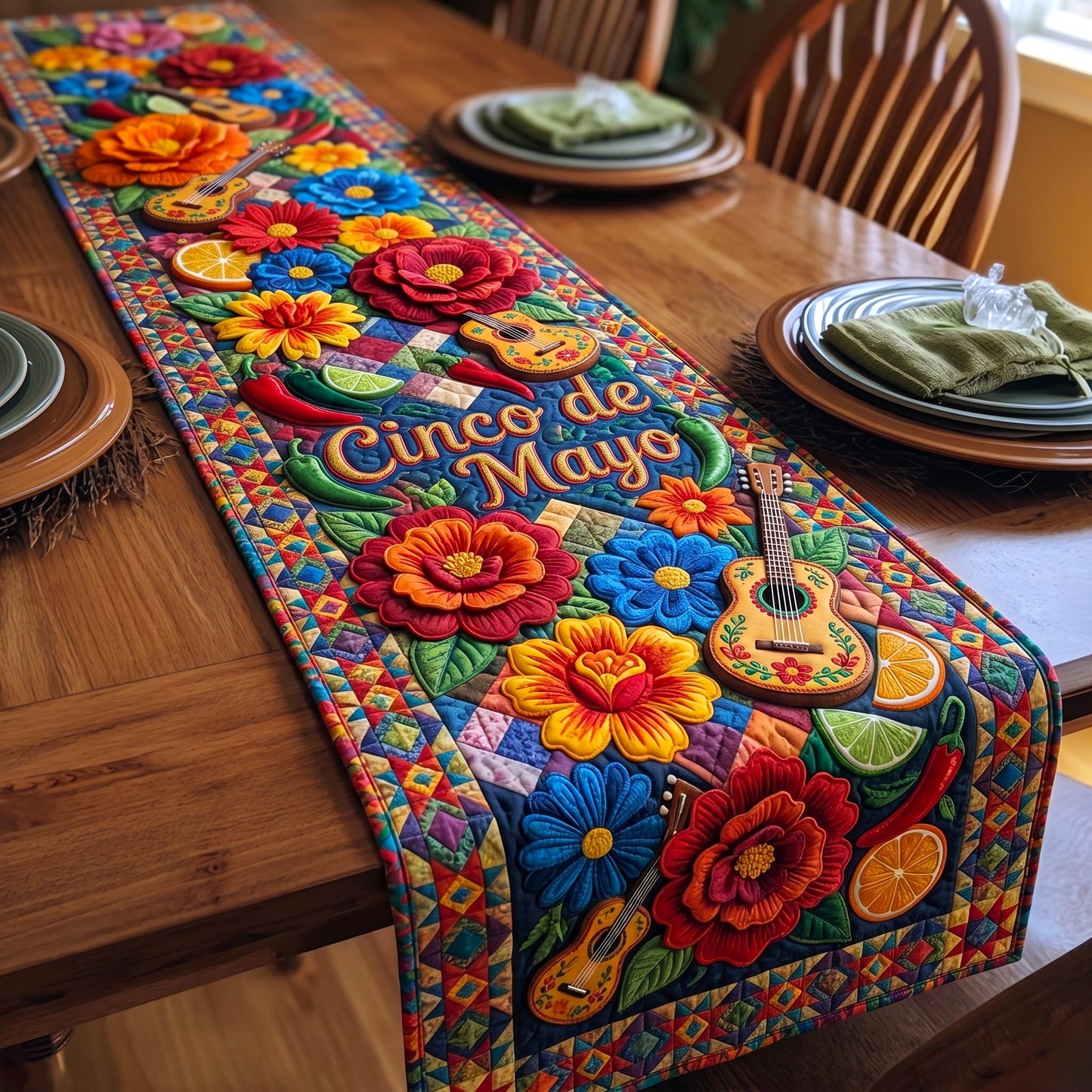 Fiesta Nights Quilted Table Runner GFTOMA10920