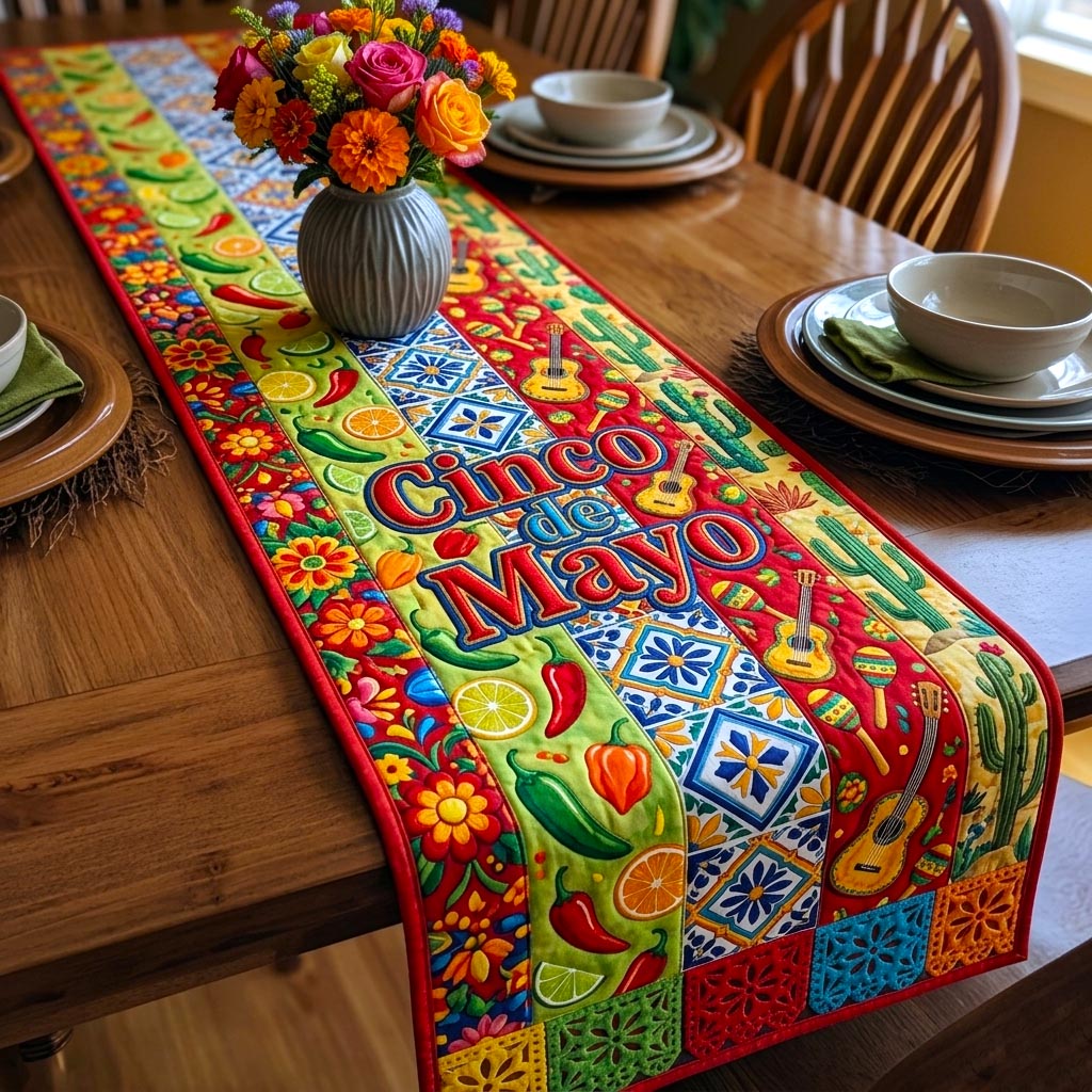Fiesta Cultura Quilted Table Runner GFTOMA10921