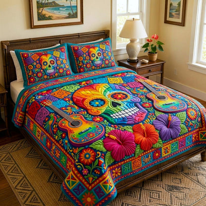 Cinco Fiesta 3-Piece Quilted Bedding Set GFTOMA10924