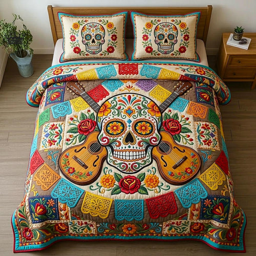 Cinco Party 3-Piece Quilted Bedding Set GFTOMA10926