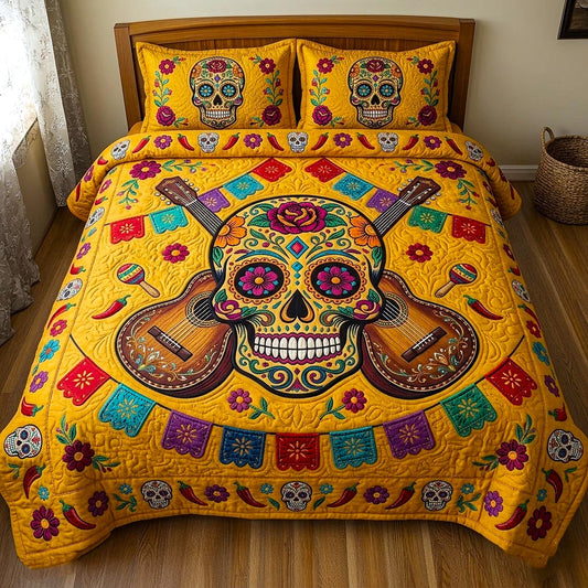 Viva Fiesta 3-Piece Quilted Bedding Set GFTOMA10930
