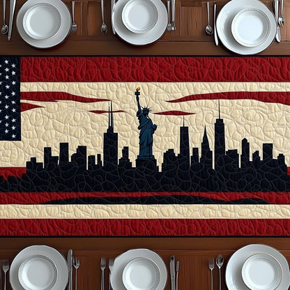 Patriotic Skylin Quilted Table Runner GFTOMA1093