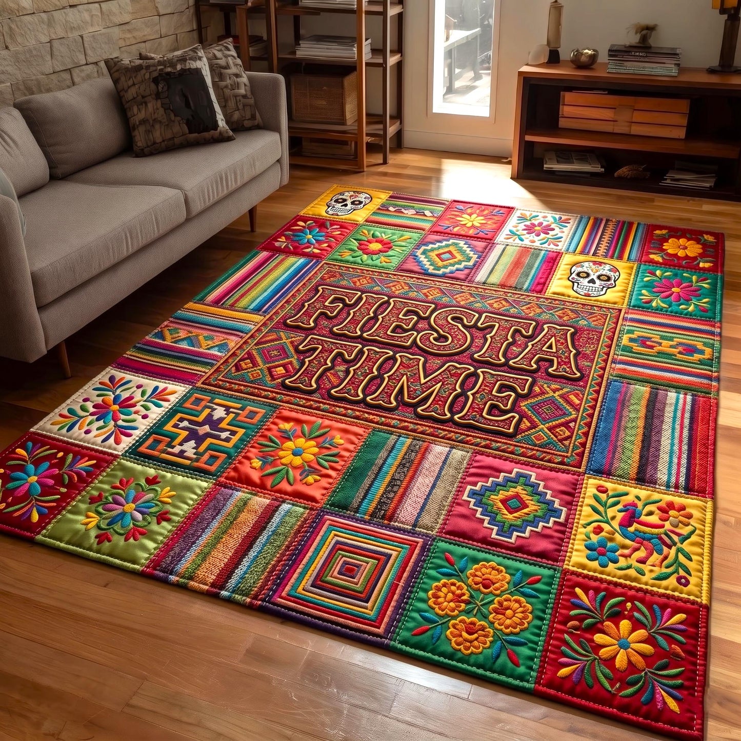 Colorful Fiesta Area Rug GFTOMA10963