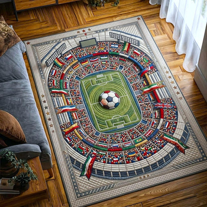 World Soccer Area Rug GFTOMA10967