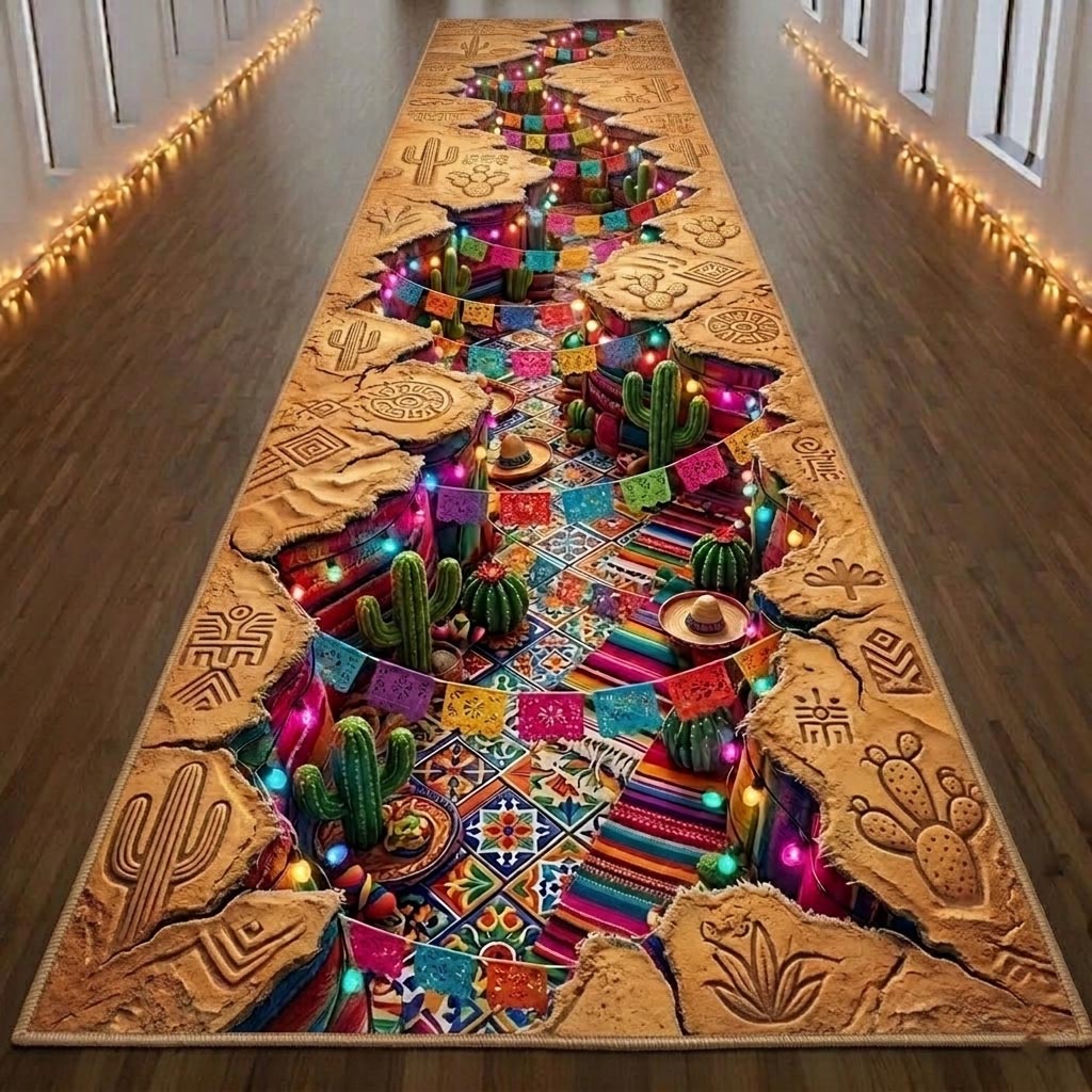 Cinco Party Runner Rug GFTOMA10996
