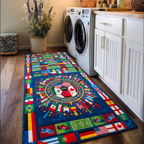 World Soccer Runner Rug GFTOMA11002C1