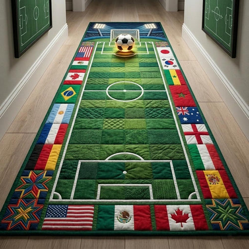 World Soccer Runner Rug GFTOMA11005