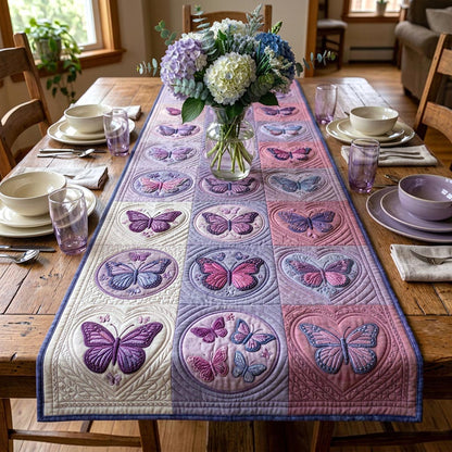 Butterfly Bloom Quilted Table Runner GFTOMA11015
