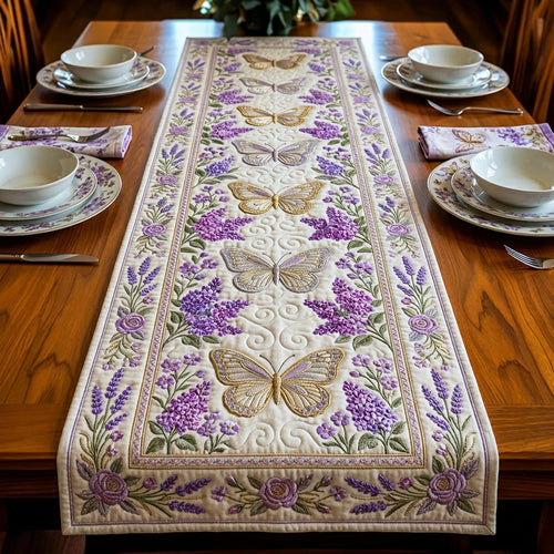 Flutter Wings Quilted Table Runner GFTOMA11016