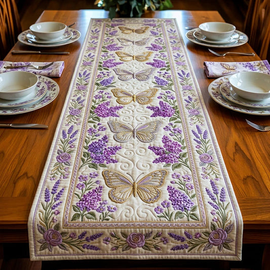Flutter Wings Quilted Table Runner GFTOMA11016
