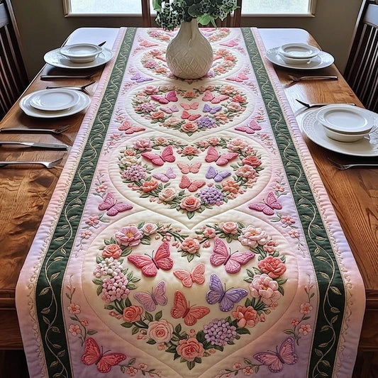 Butterfly Garden Quilted Table Runner GFTOMA11020