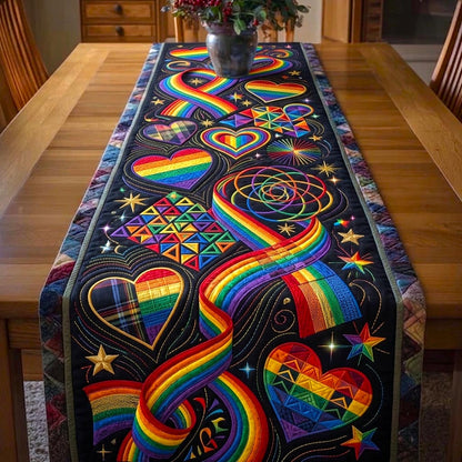 Proud to Love Quilted Table Runner GFTOMA11078