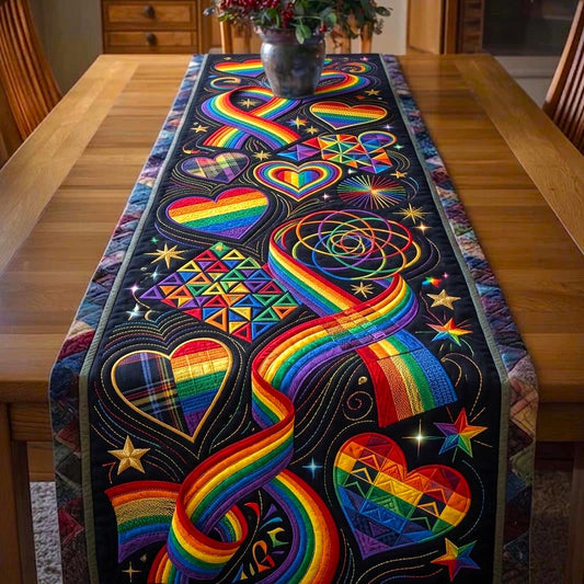 Proud to Love Quilted Table Runner GFTOMA11078