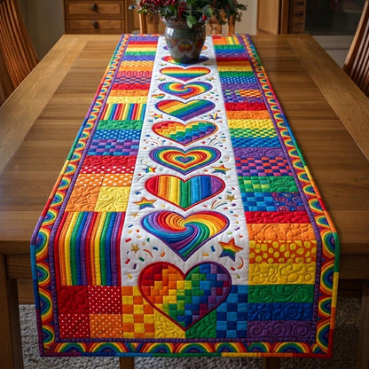 Heart of Pride Quilted Table Runner GFTOMA11079