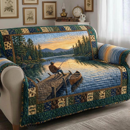 Lake Angler Quilted Sofa Cover GFTOMA11100