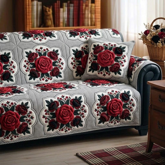 Wildflower Books Quilted Sofa Cover GFTOMA11111