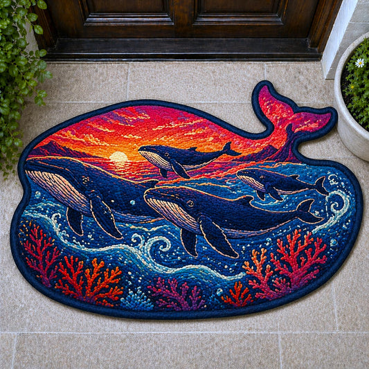 Ocean Treasure Custom Shape Doormat GFTOMA11162