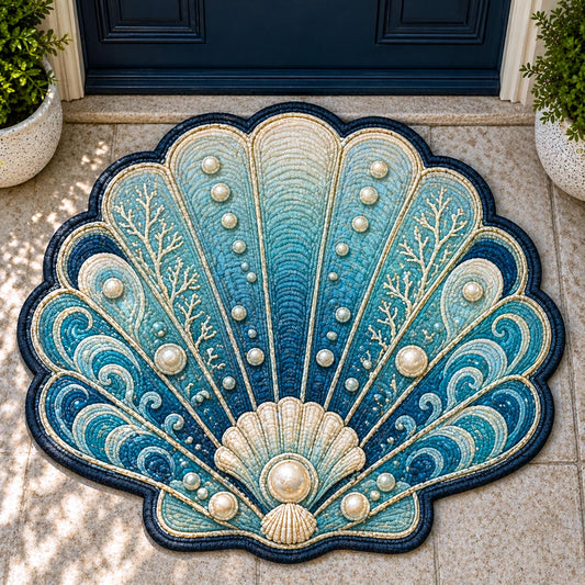 Ocean Treasure Custom Shape Doormat GFTOMA11163