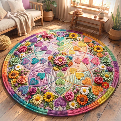 Proud to Love Quilted Round Mat GFTOMA11176