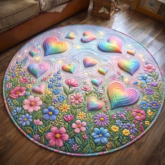 Love is Love Quilted Round Mat GFTOMA11180