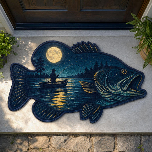 Lake Angler Custom Shape Doormat GFTOMA11200
