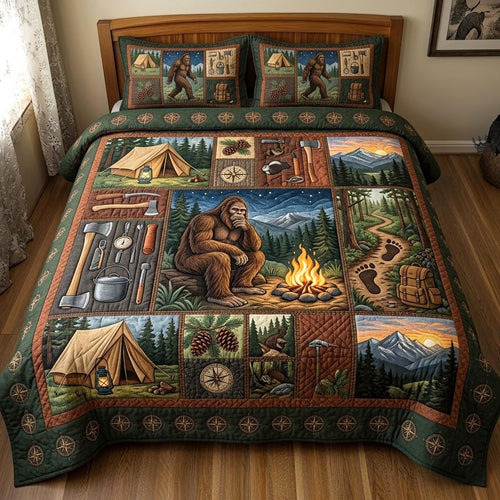 Bigfoot Trail 3-Piece Quilted Bedding Set GFTOMA11208