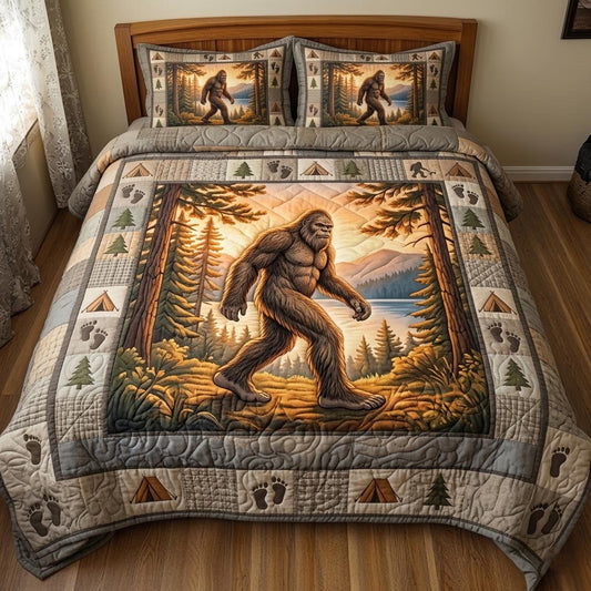 Bigfoot Trail 3-Piece Quilted Bedding Set GFTOMA11212