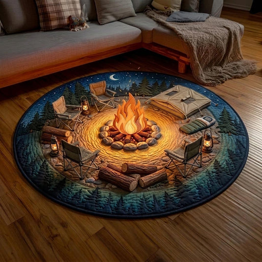 Camper Life Quilted Round Mat GFTOMA11230