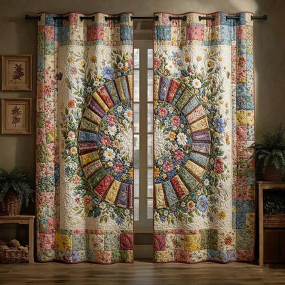 Wildflower Books Quilted Curtains GFTOMA11243C5