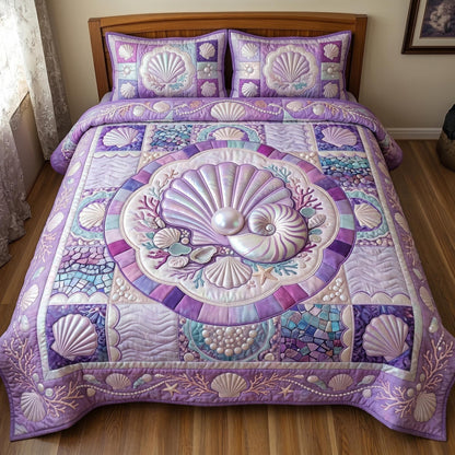 Seaside Calm 3-Piece Quilted Bedding Set GFTOMA11318