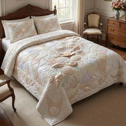 Ocean Treasures 3-Piece Quilted Bedding Set GFTOMA11320