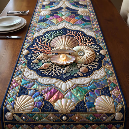 Ocean Whisper Quilted Table Runner GFTOMA11324