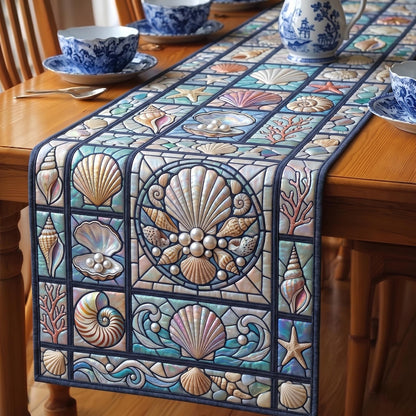 Shoreline Gems Quilted Table Runner GFTOMA11326
