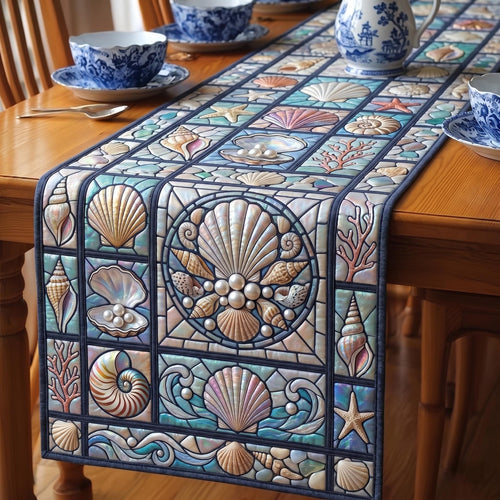 Shoreline Gems Quilted Table Runner GFTOMA11326