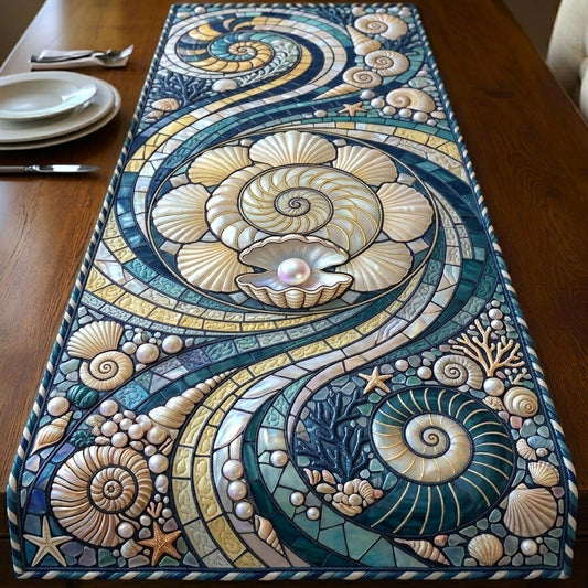 Ocean Treasures Quilted Table Runner GFTOMA11327