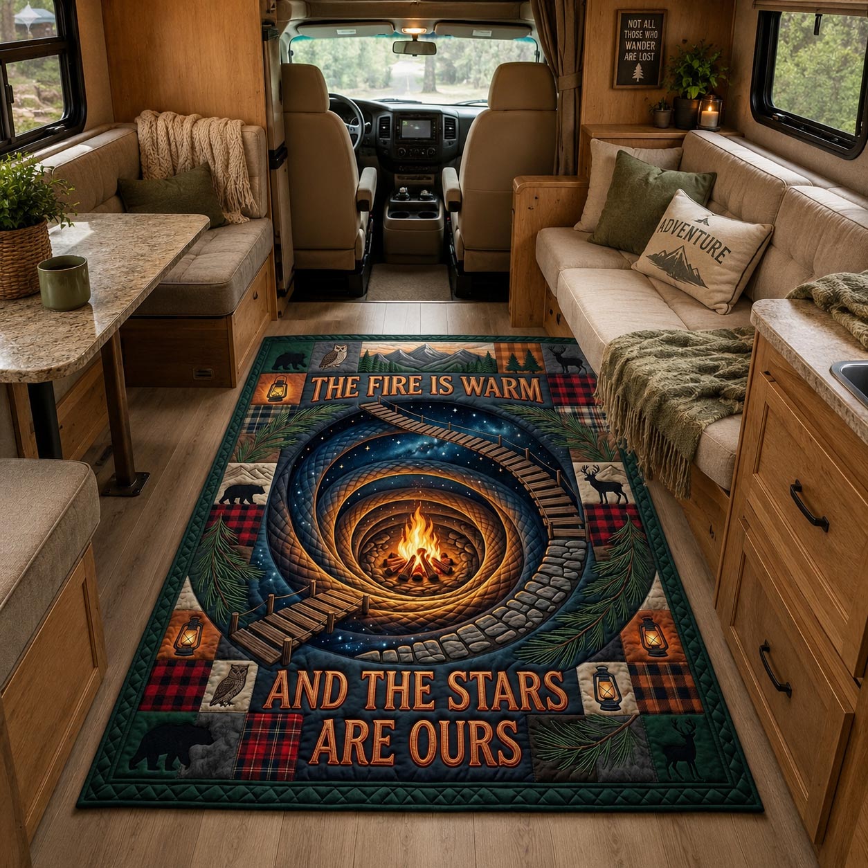 Camp Vibes Area Rug GFTOMA11442