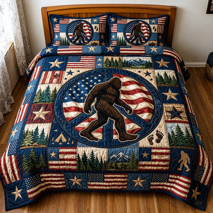 Wild Peace 3-Piece Quilted Bedding Set GFTOMA11447