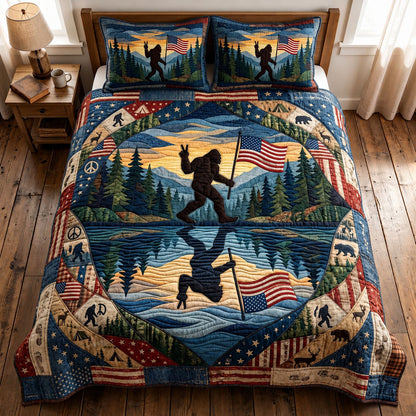 Peace Trails 3-Piece Quilted Bedding Set GFTOMA11449