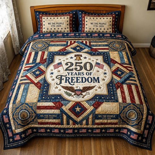 Patriot Threads 3-Piece Quilted Bedding Set GFTOMA11456