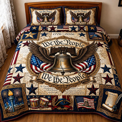 Liberty Threads 3-Piece Quilted Bedding Set GFTOMA11457