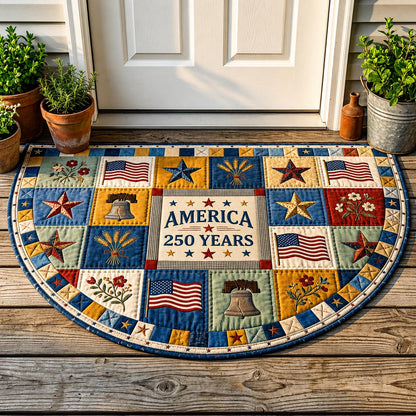Heritage Patch Quilted Welcome Mat GFTOMA11503