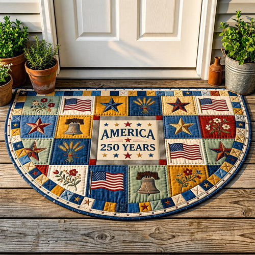 Heritage Patch Quilted Welcome Mat GFTOMA11503