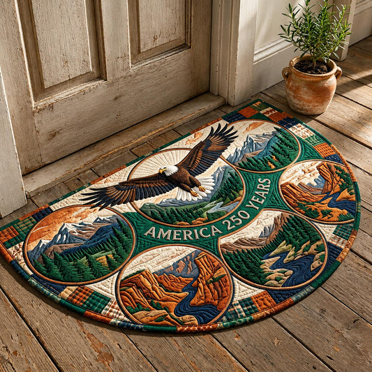 Heritage Patch Quilted Welcome Mat GFTOMA11505